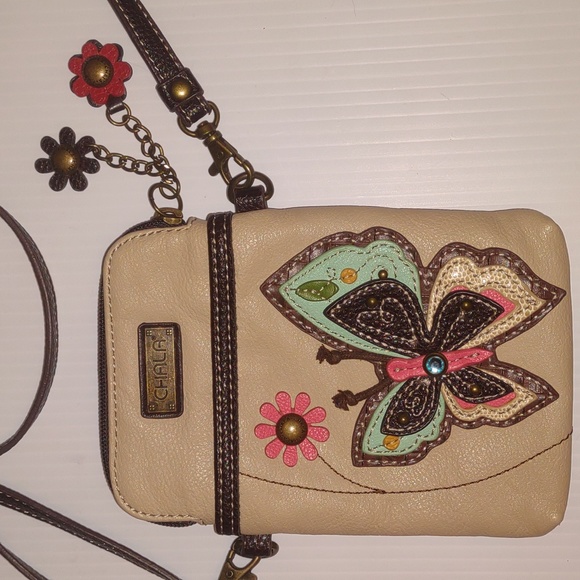 🌜CHALA 🦋 Butterfly Cell Phone Purse - Picture 12 of 16